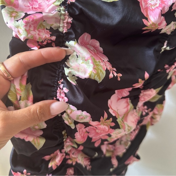 For Love & Lemon Melrose Black Floral Dress - Picture 7 of 13